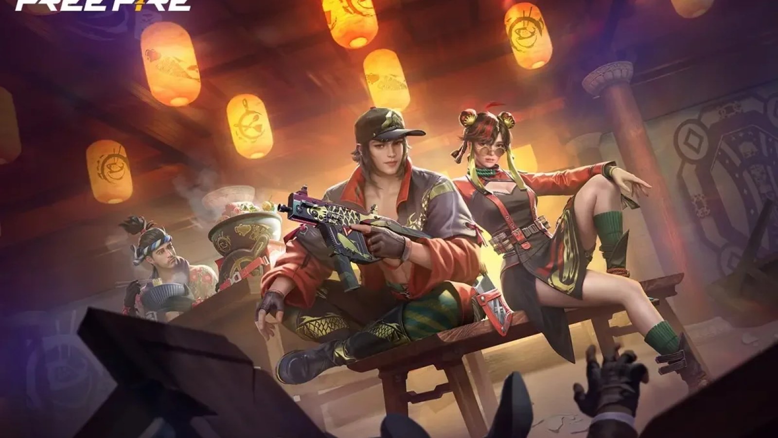 Free Fire: 19 codiguins de resgate liberam skins grátis