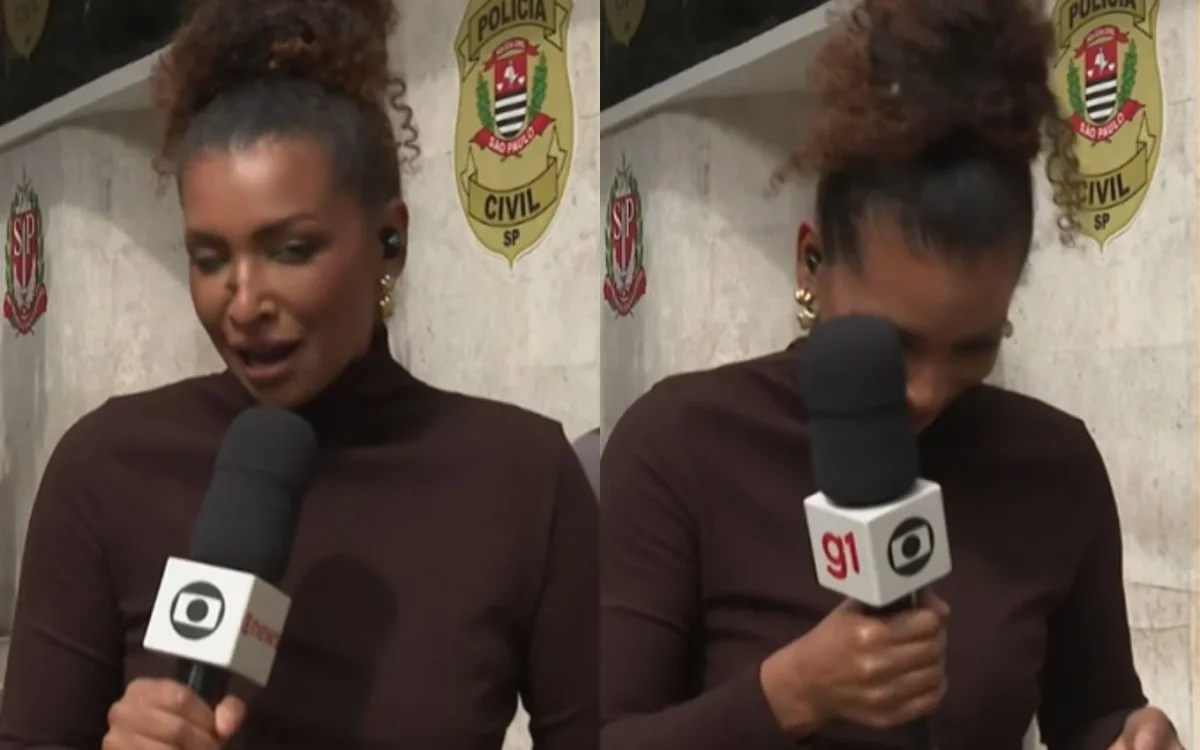 Abelha surpreende repórter do SP1 e vira assunto na Globo