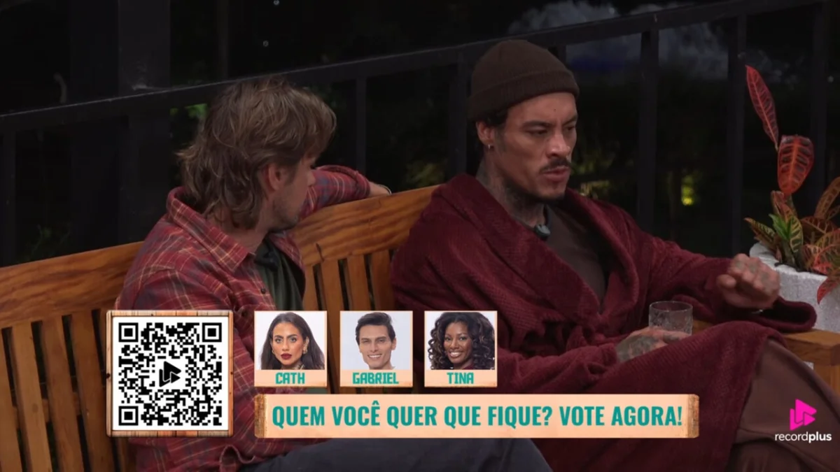 A Fazenda 18: Daniel Erthal garante eliminação de Tina Calamba