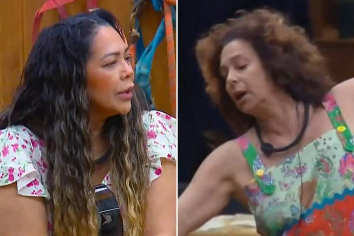 A Fazenda 18: Darlin acusa Giovanna Gold de jogar água no rosto