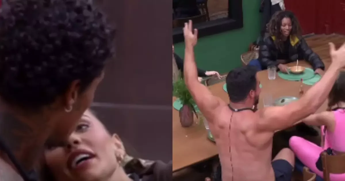 A Fazenda 18: Murilo rouba primeiro beijo de Cath e divide opiniões