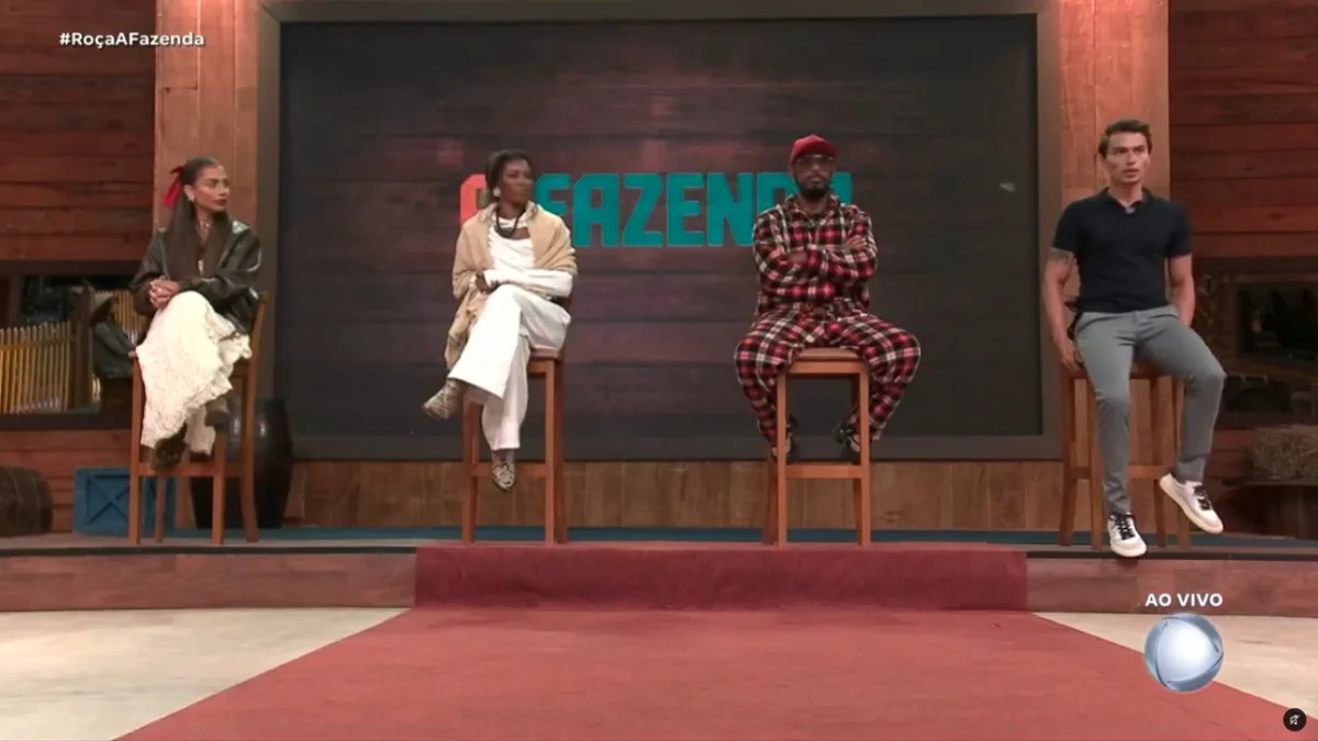 A Fazenda 18: Roça tensa com Catherine, Tina, Thaíde e Gabriel