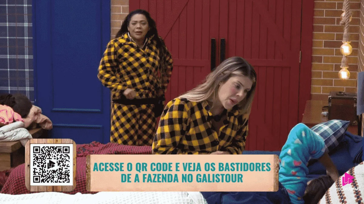 A Fazenda: Ana Bruna encontra cocô de cavalo na cama