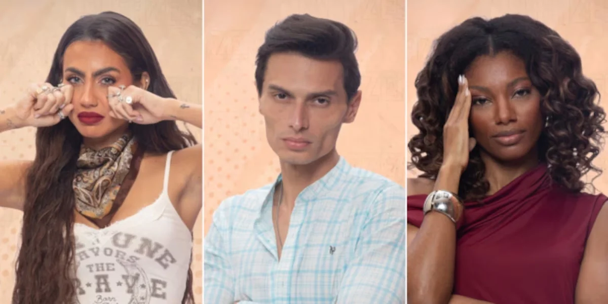 A Fazenda: Catherine Bascoy, Gabriel Torres e Tina Calamba na roça