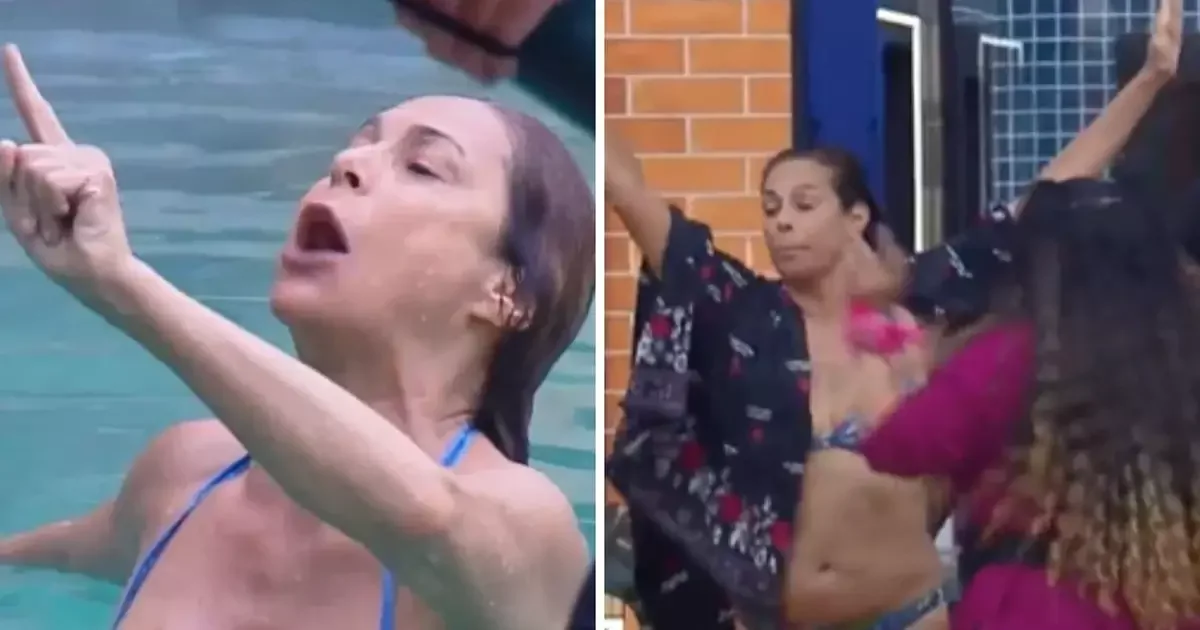 A Fazenda: Giovanna acusa Darlin de agressão na área da piscina