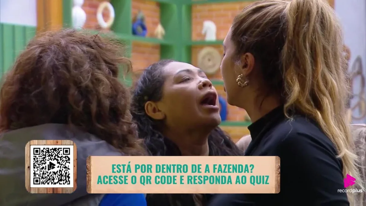 A Fazenda: Giovanna e Mônica culpam Darlin pela desistência de Jottapê