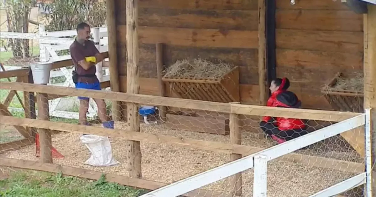 A Fazenda: Mayk Leão muda alvo e chama Franciele de falsa