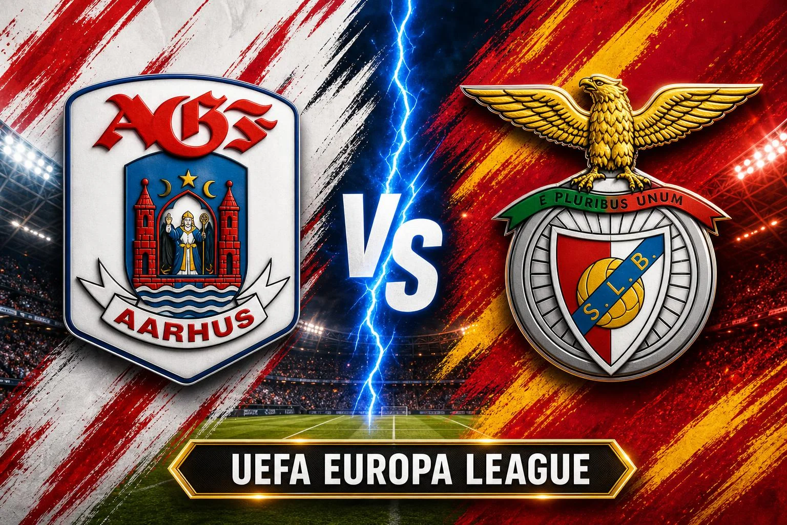Aarhus x Benfica ao vivo — UEFA Europa League