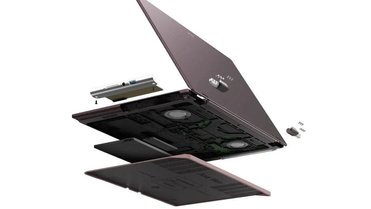 Acer Vero 16: aceita upgrades de CPU por duas gerações