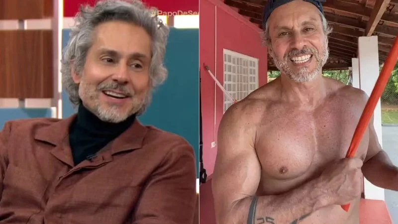 Alexandre Nero desmente uso de anabolizantes após foto alterada por IA