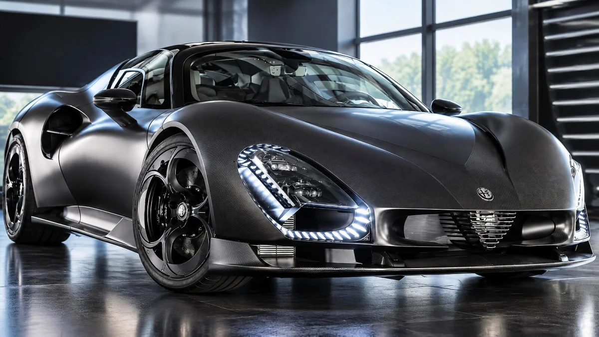 Alfa Romeo 33 Stradale Perla Nera: 630+ cv e 333 km/h chegam ao museu