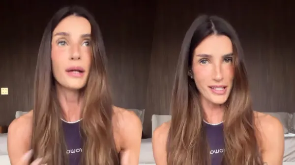 Aline Gotschalg lembra presente de Chris Martin, do Coldplay