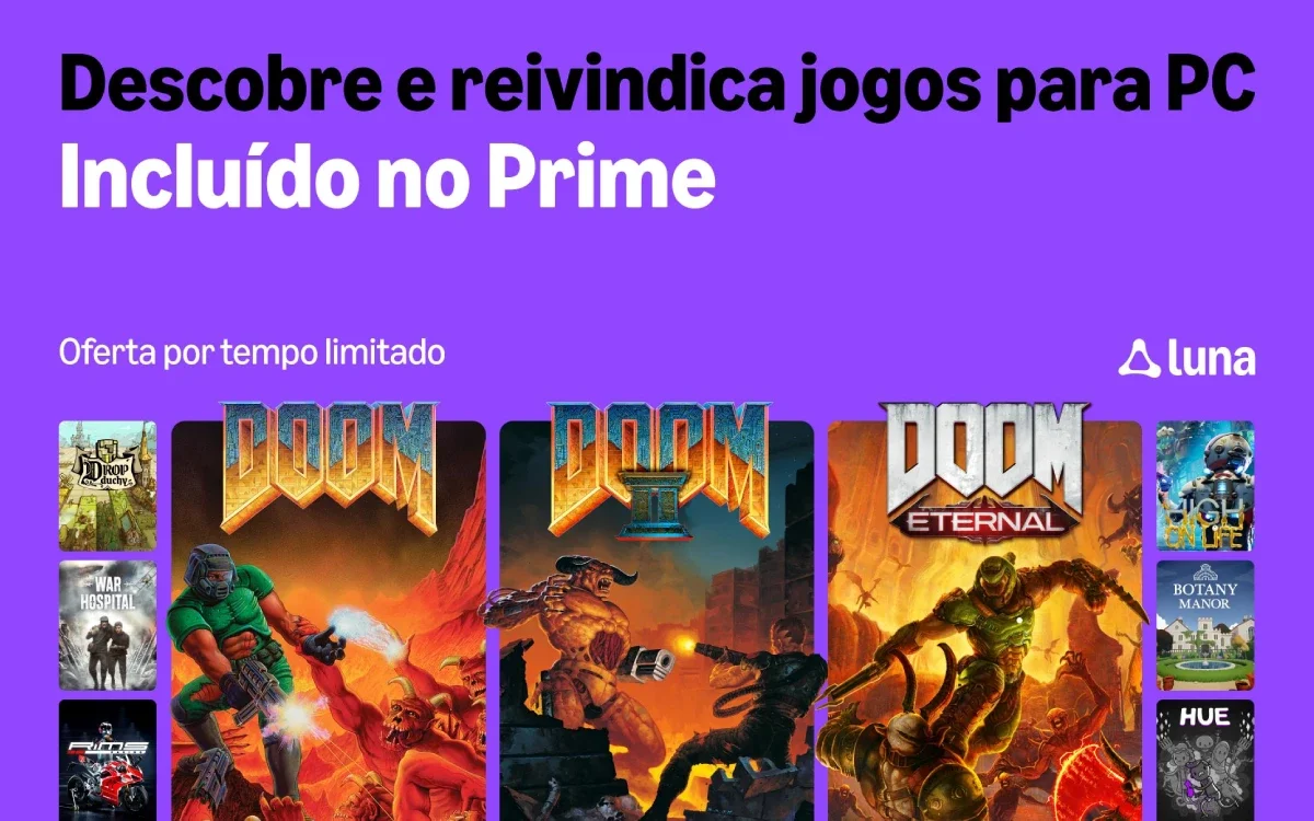 Amazon Luna libera 11 jogos grátis; resgates já começaram