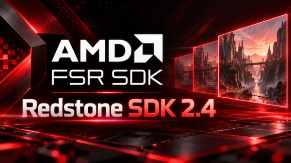 AMD FSR SDK amplia FSR 4.1.2 para RX 6000 e ativa suporte Vulkan