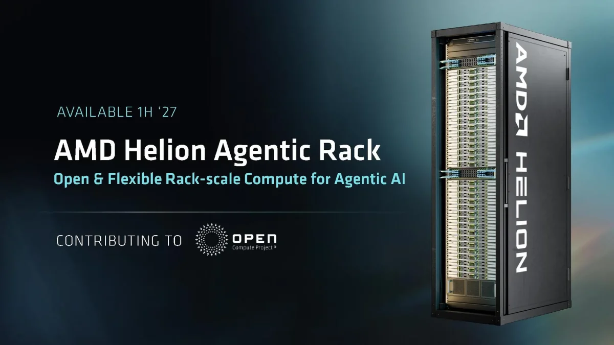 AMD Helion: rack só de CPU com 32.768 núcleos Zen 6