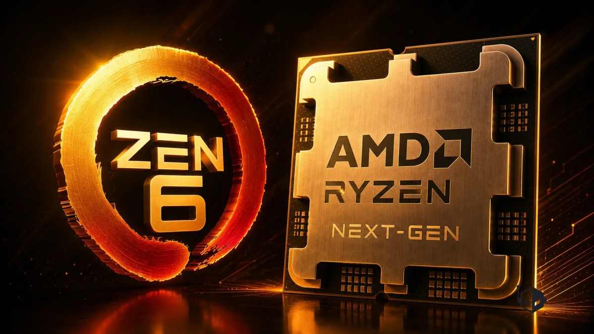 AMD: Ryzen 12‑core Zen 6 pode igualar o Ryzen 9 9950X3D2 em multi‑thread