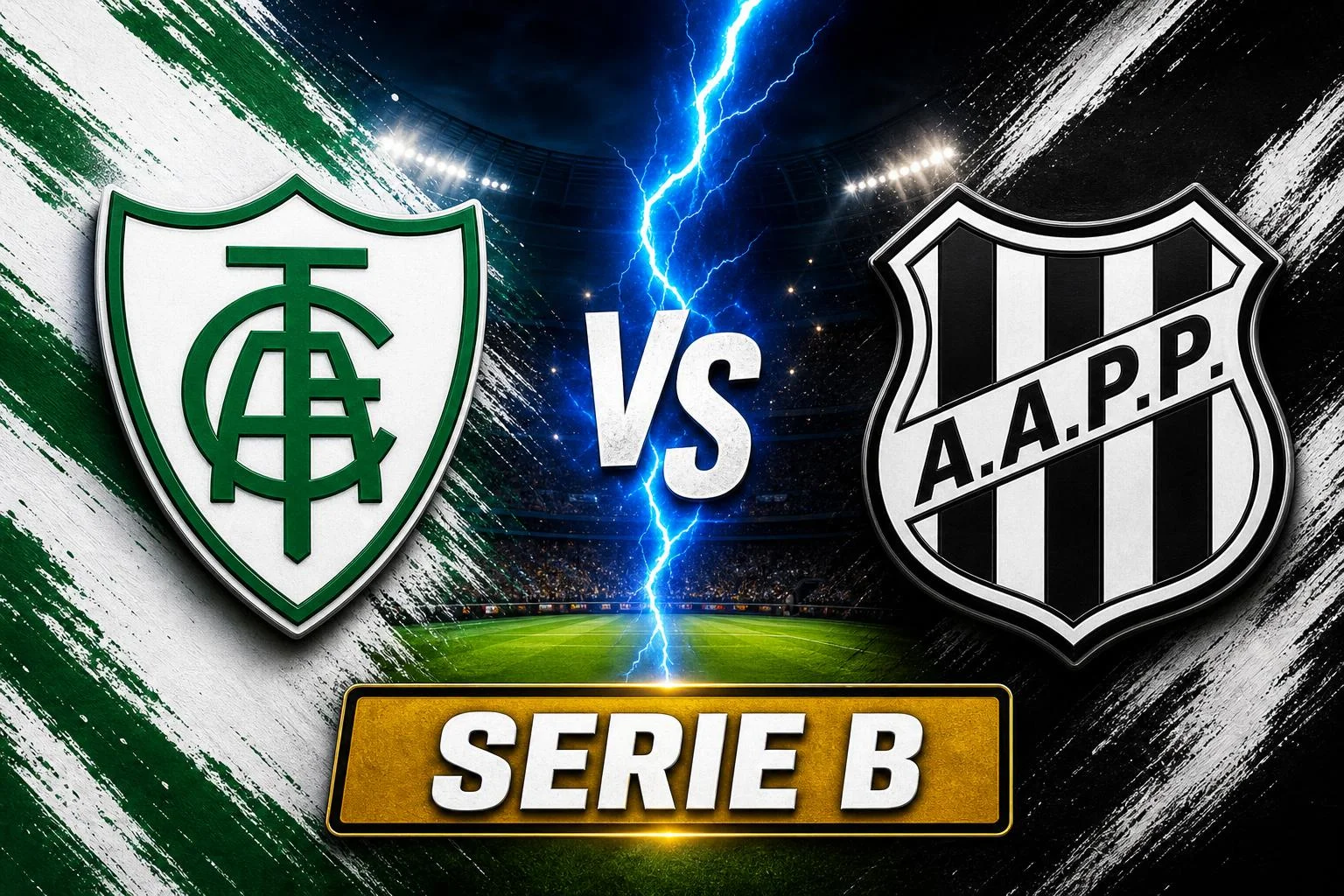 America Mineiro x Ponte Preta ao vivo — Serie B
