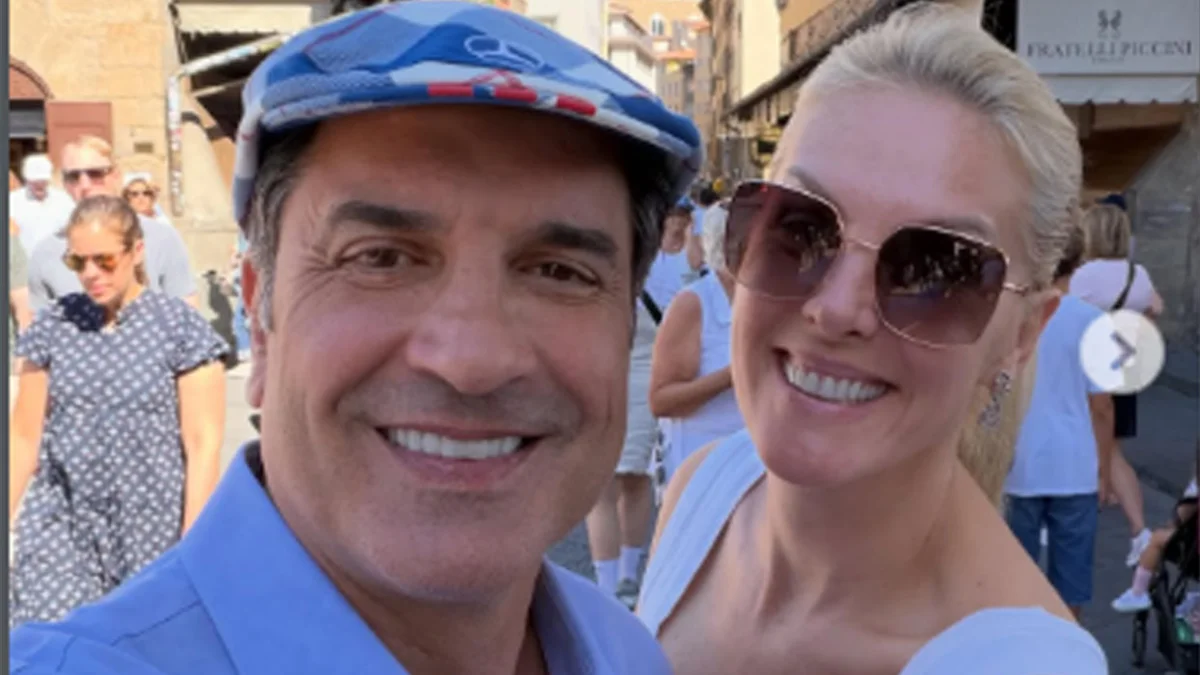 Ana Hickmann saboreia gastronomia italiana na lua de mel
