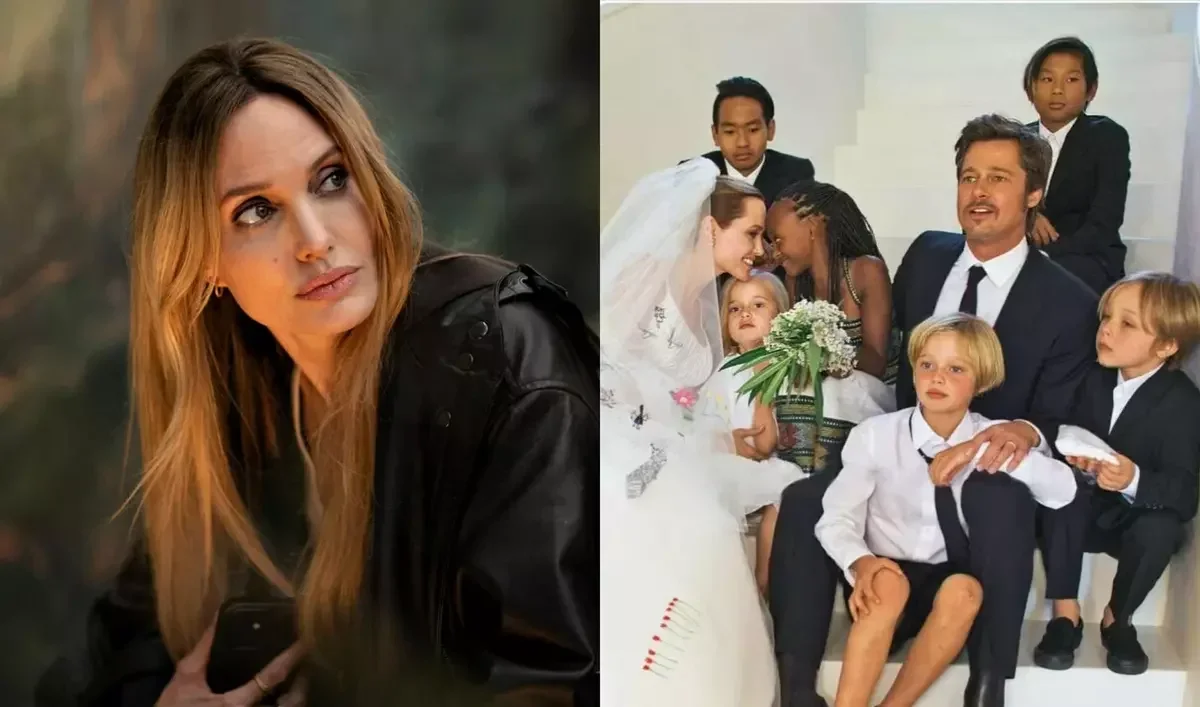 Angelina Jolie prioriza ser mãe ao trabalhar com Pax e Maddox