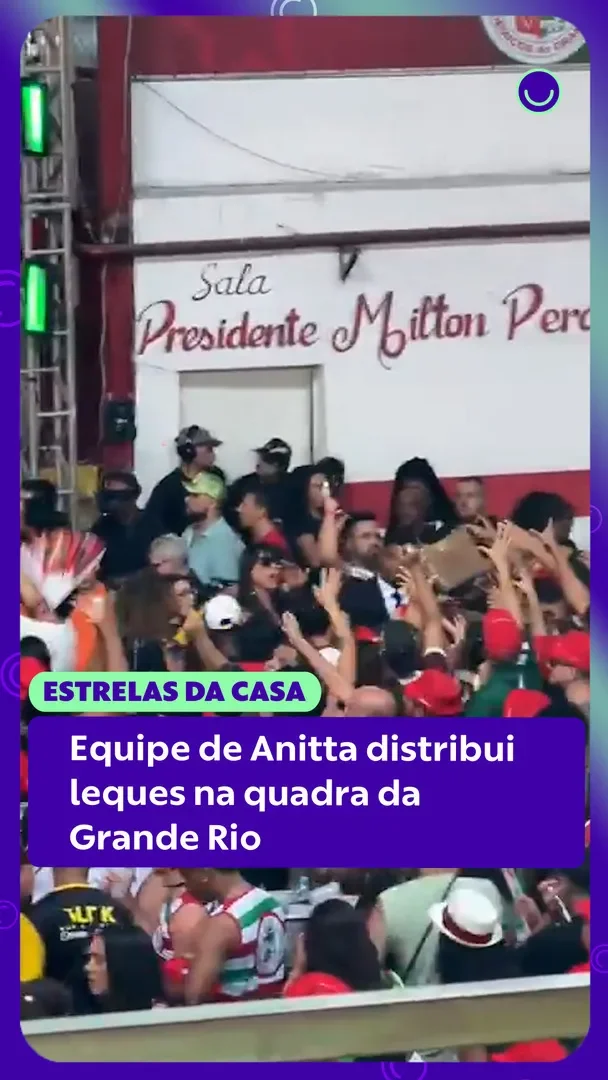 Anitta na Grande Rio: vídeos revelam os bastidores do desfile