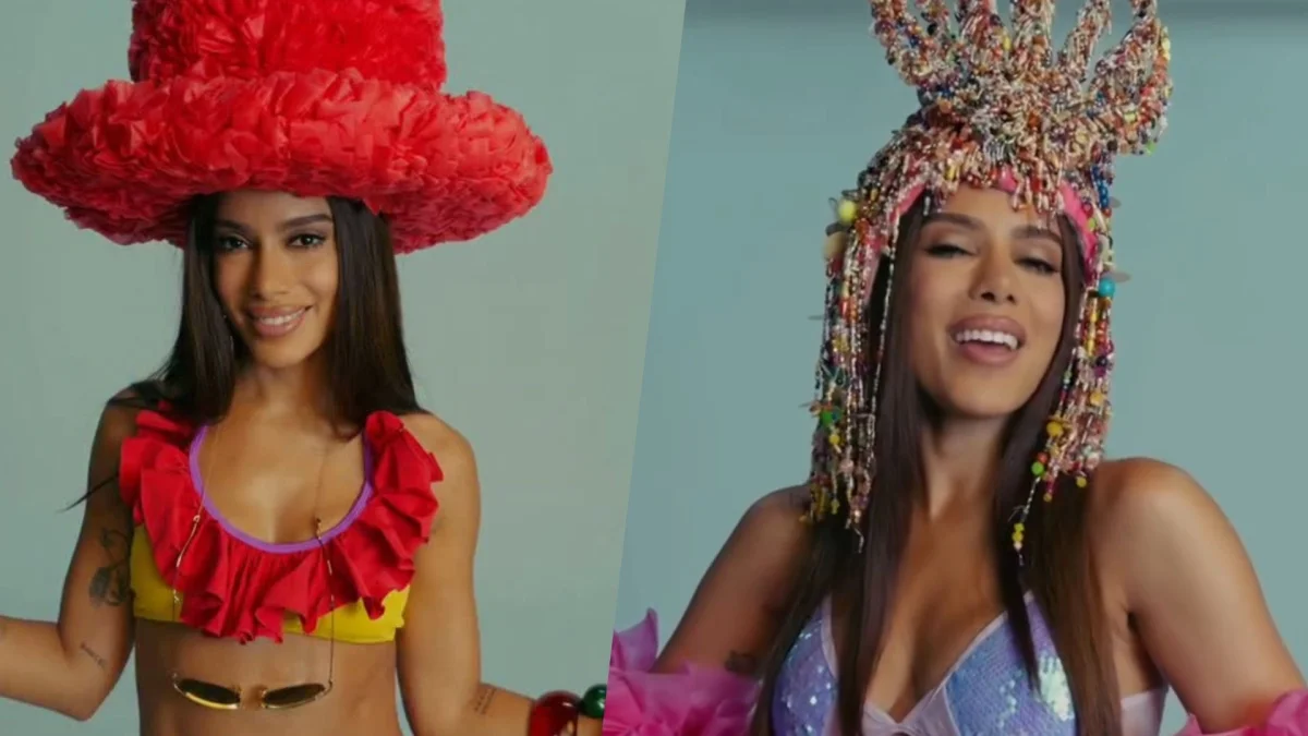 Anitta publica ensaio com vários looks e afirma: "Tô tão em paz"