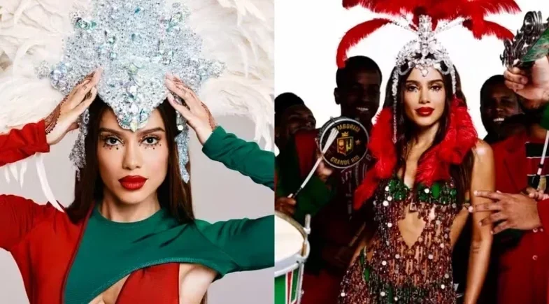 Anitta: rainha de bateria da Grande Rio e compositora do samba-enredo