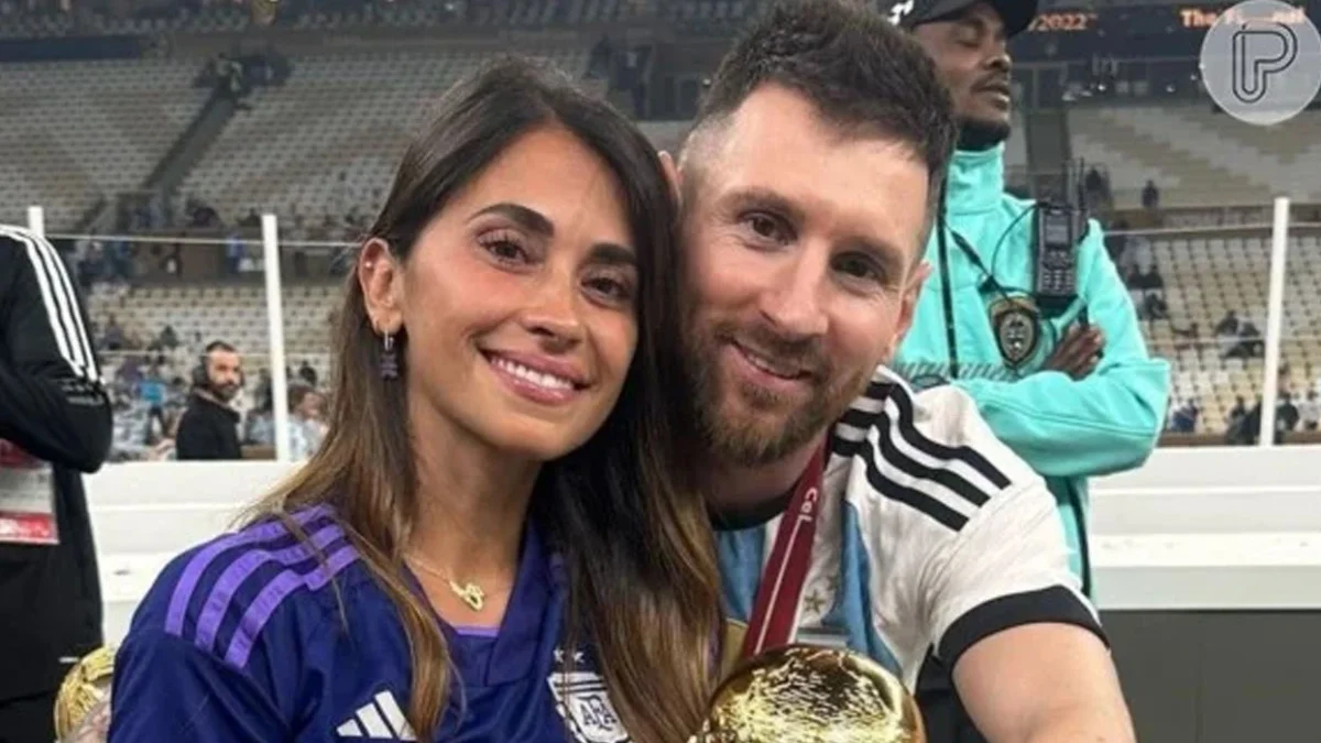 Antonela exalta Messi após final da Copa: 'Você sempre luta'
