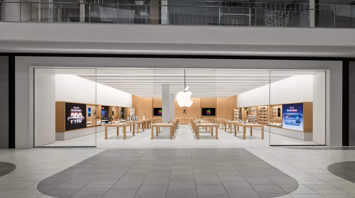 Apple Del Amo: loja fechada após suspeita de infiltração no teto