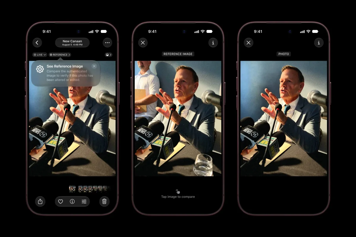 Apple Reference Image garante prova criptográfica às fotos do iPhone 18 Pro
