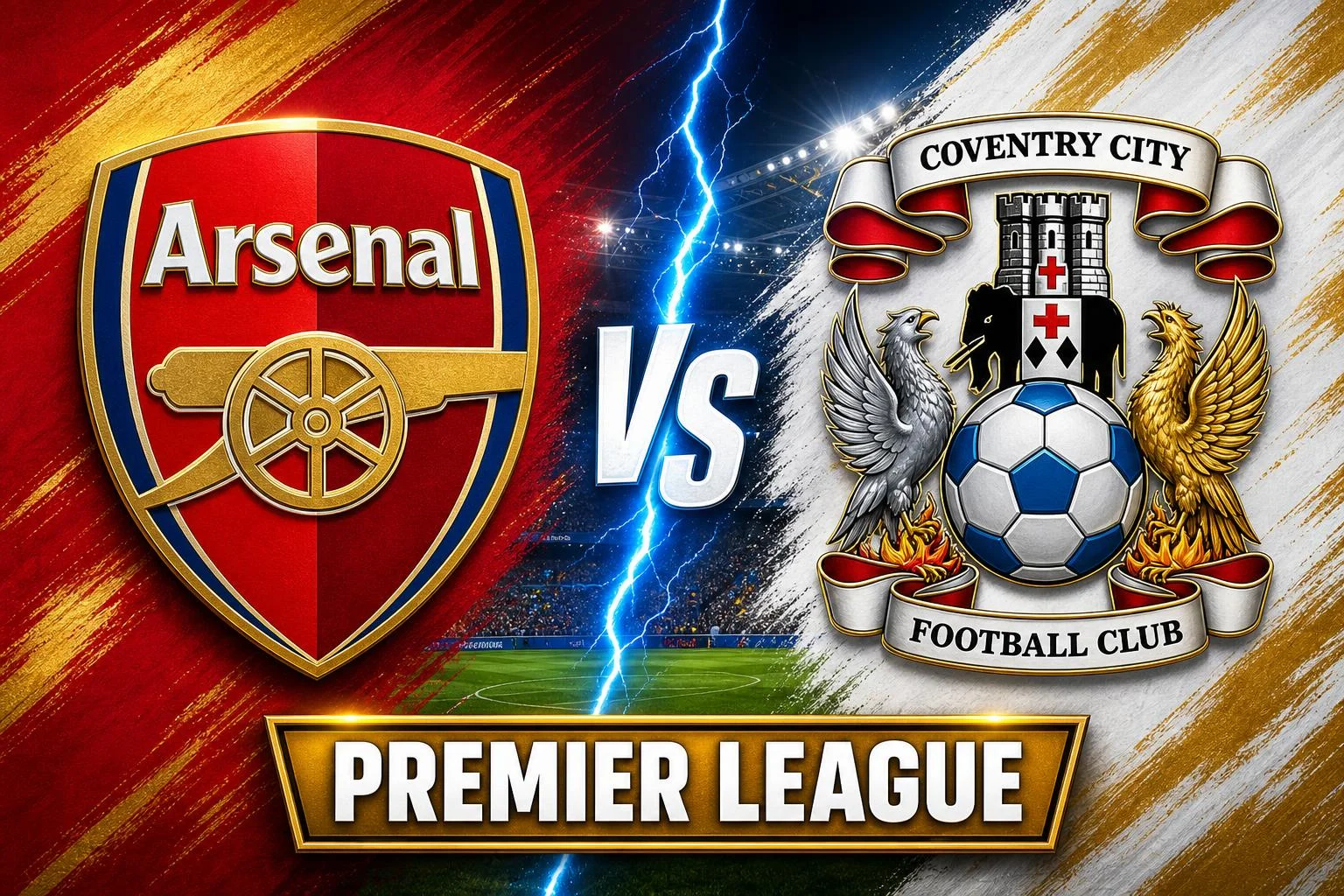 Arsenal x Coventry ao vivo — Premier League
