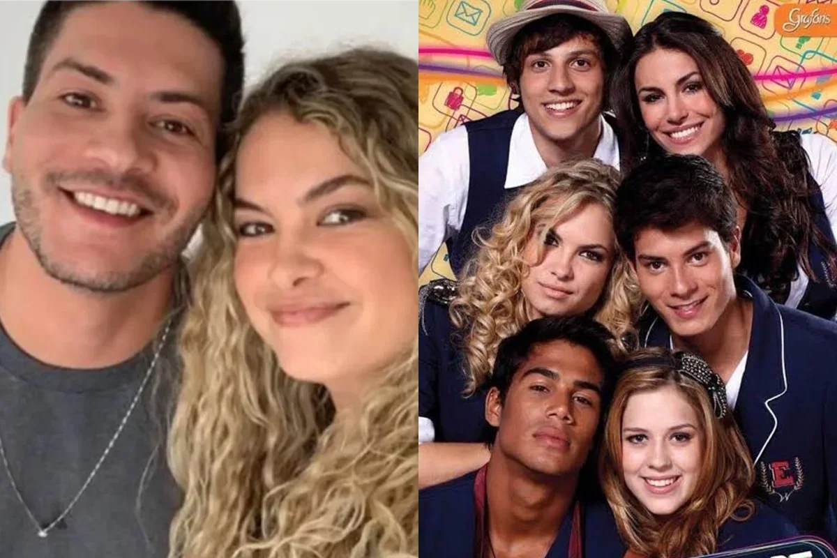 Arthur Aguiar publica foto do reencontro de Rebelde no velório