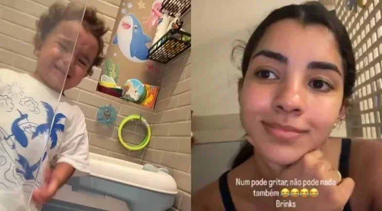 Ary Mirelle revela crise de birras do filho e admite "vou endoidar"