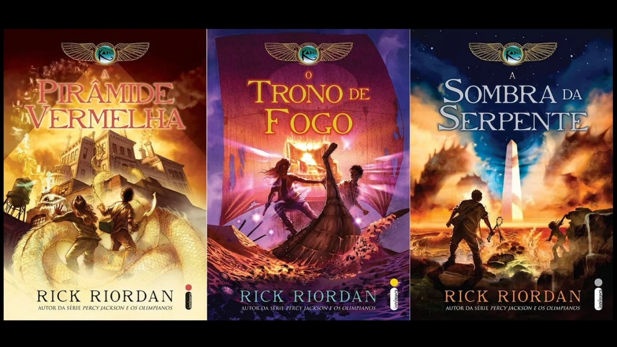 As Crônicas dos Kane: Riordan e Angela Robinson à frente da série