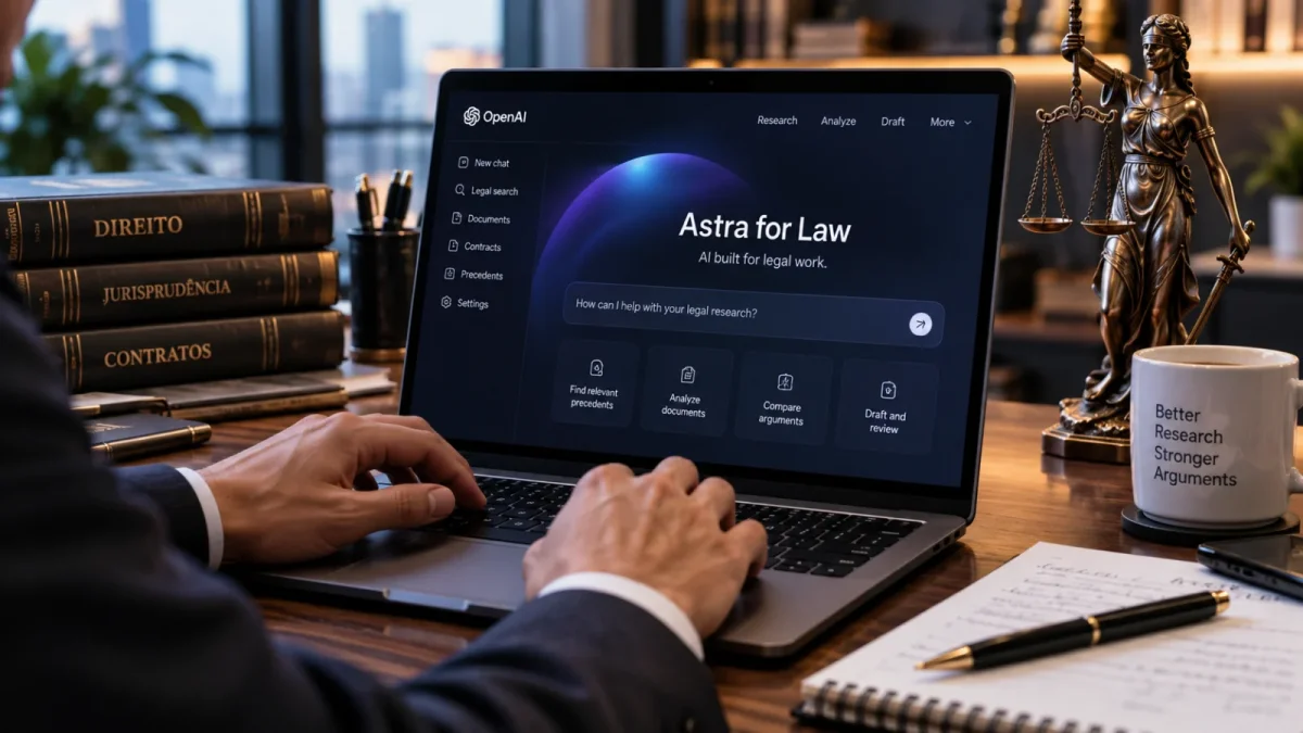 Astra for Law: índice de 230 milhões de URLs e acesso restrito