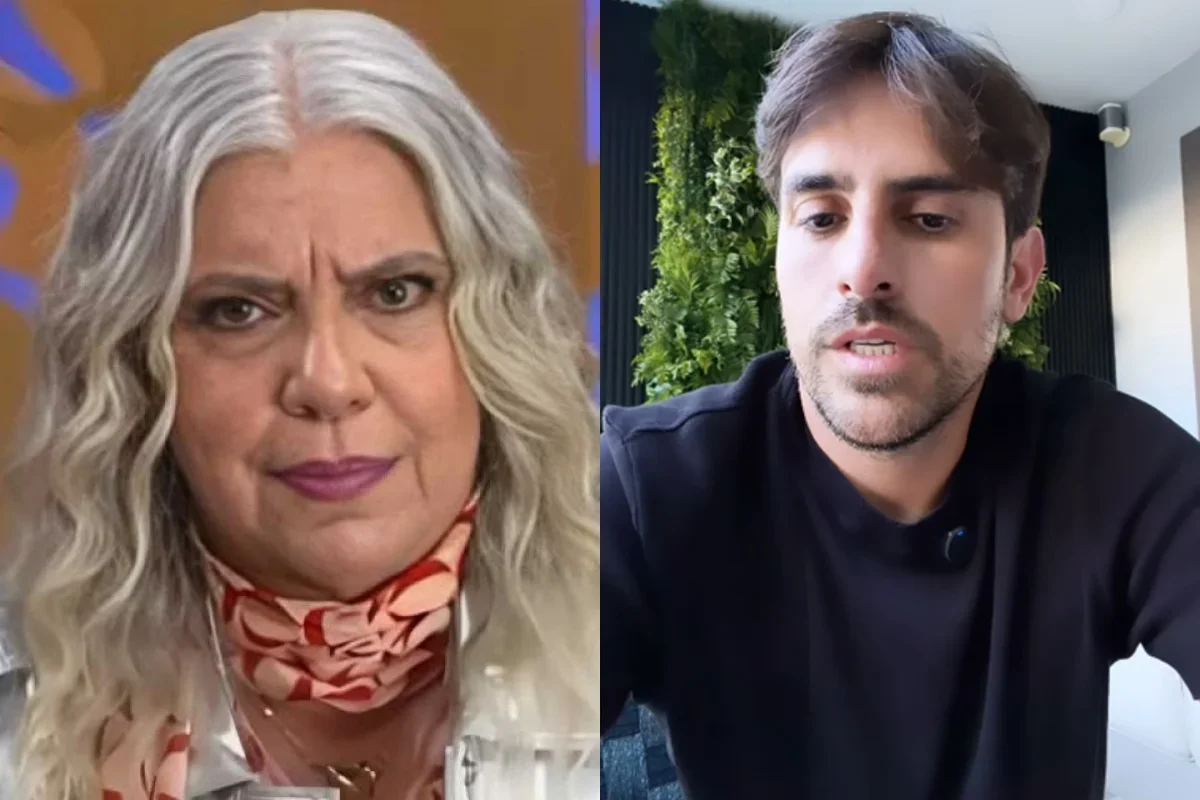 Astrid recua após apoiar Rodrigo Branco; filho pediu