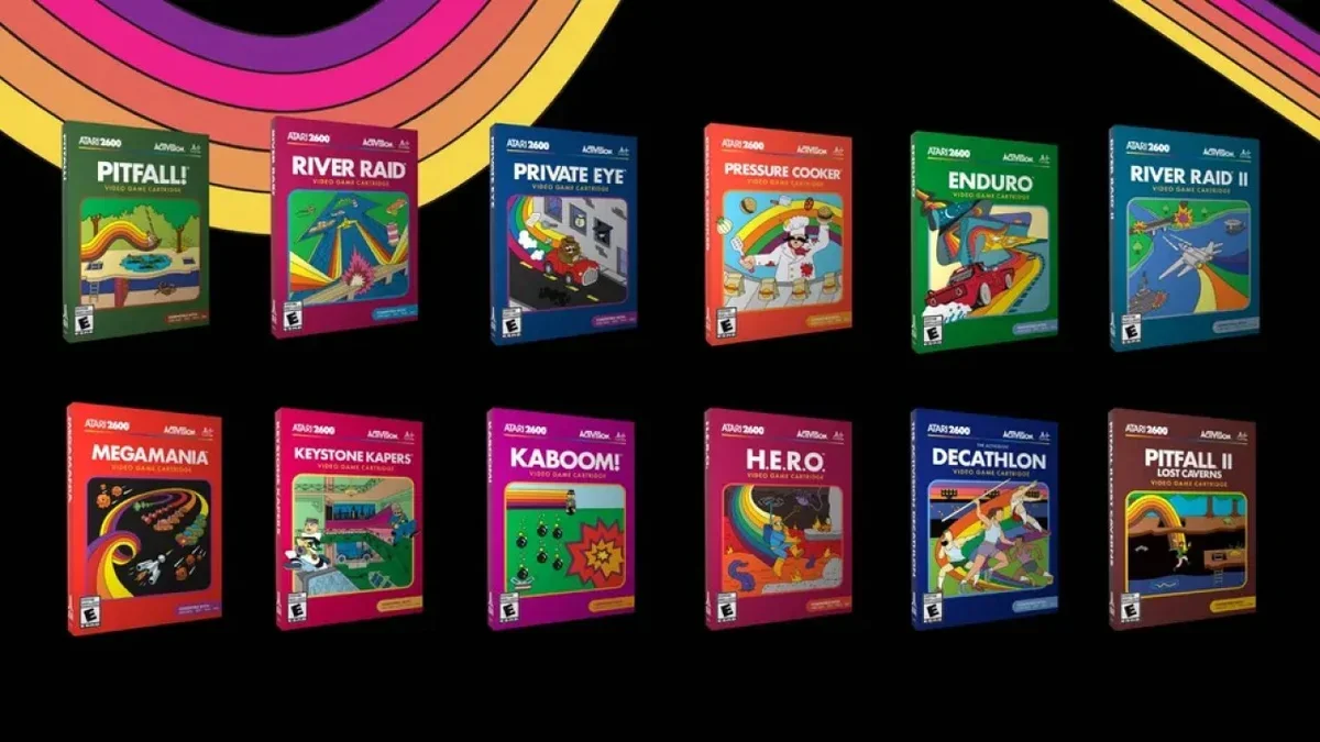 Atari e Activision relançam 12 cartuchos clássicos por US$34,99