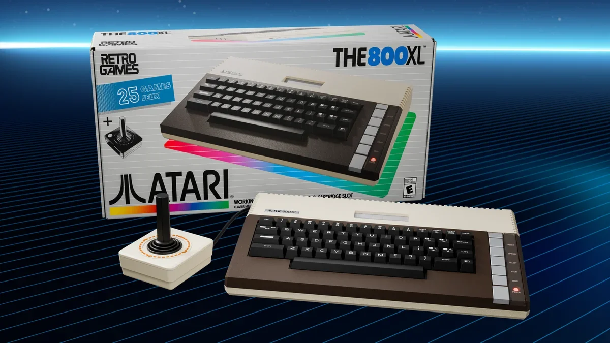 Atari THE 800XL: recriação chega com teclado mecânico por US$219,99