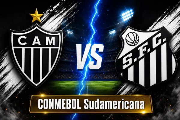 Atletico-MG x Santos: onde assistir, horário e escalações - Quartas de Final