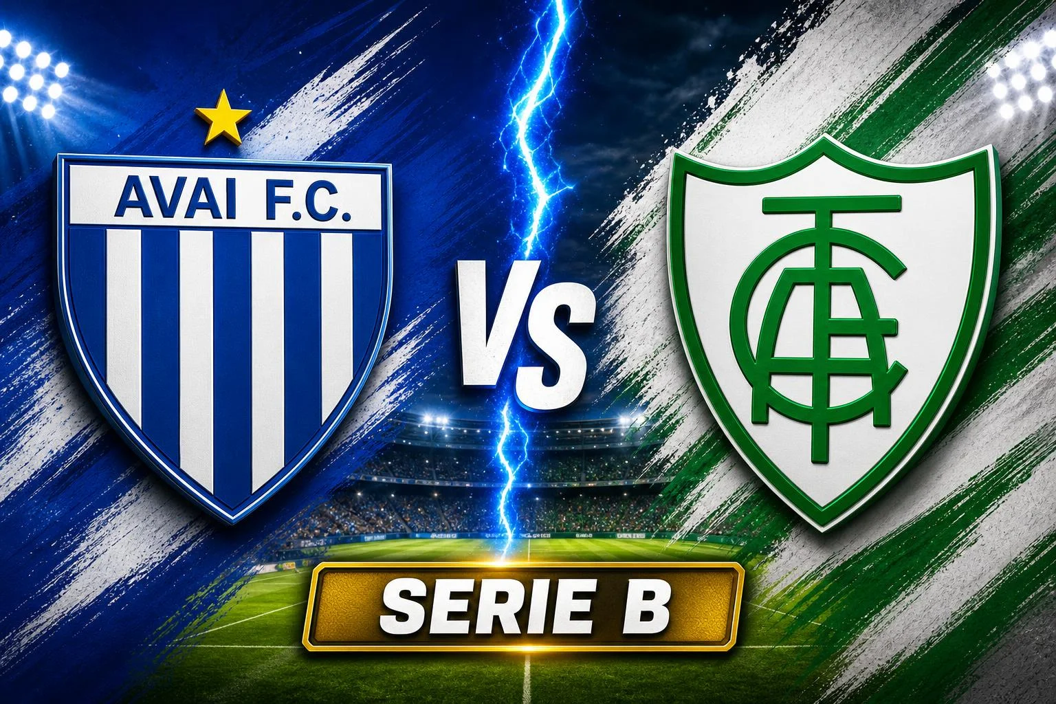 Avai x America Mineiro ao vivo — Serie B