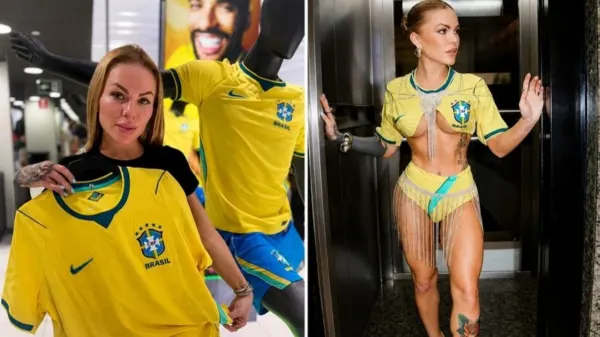 Customização vira caso: Ravena Hanniely acusada de antipatriota