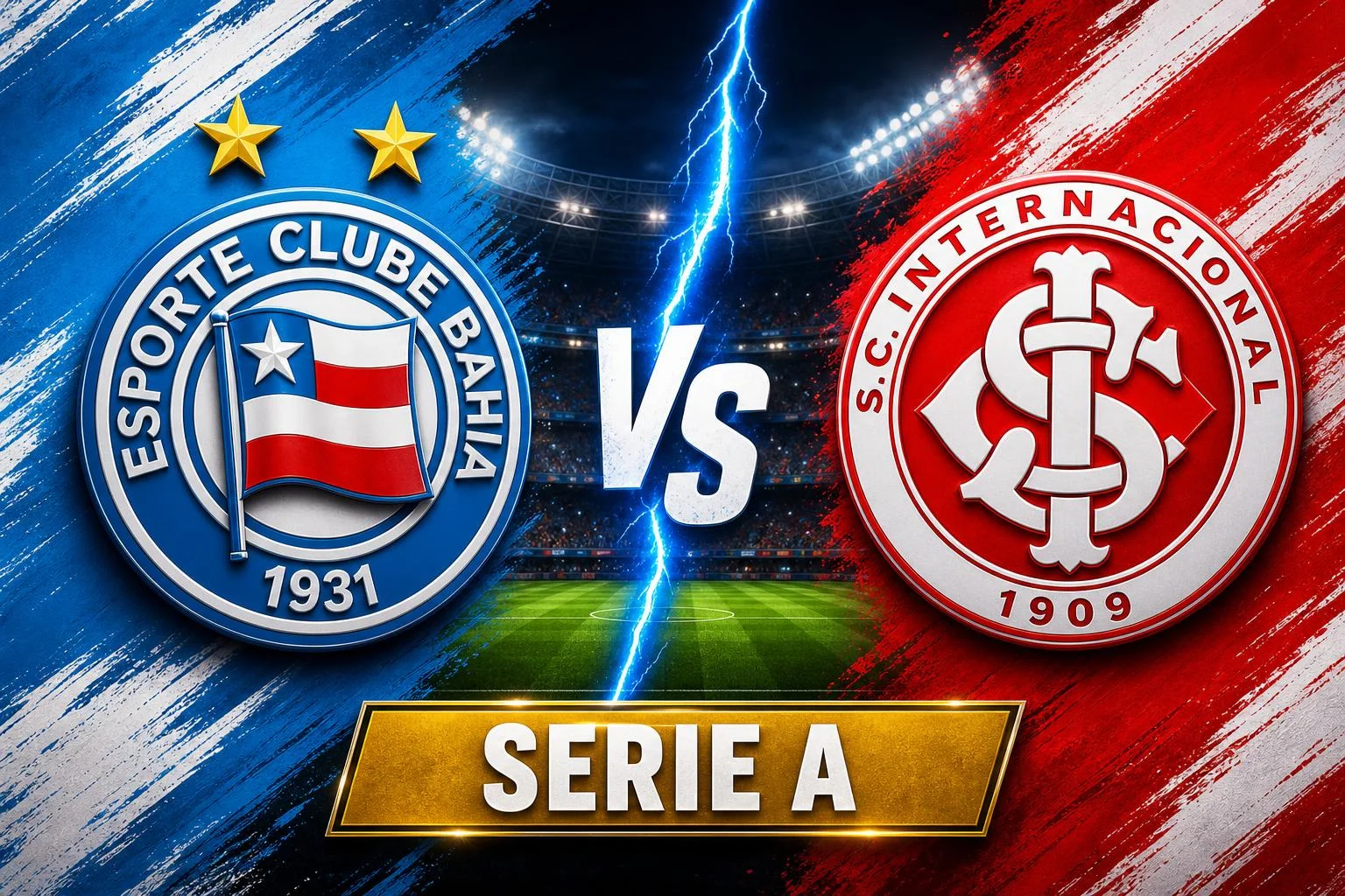 Bahia x Internacional ao vivo — Serie A