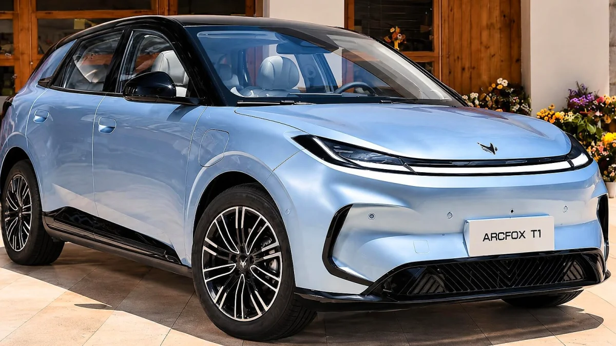 BAIC Arcfox T1 chega com preços de R$ 129.990 e R$ 139.990