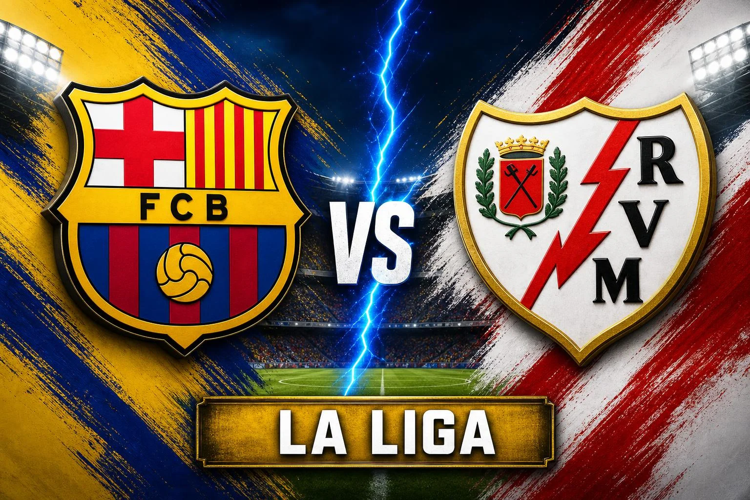Barcelona x Rayo Vallecano ao vivo — La Liga