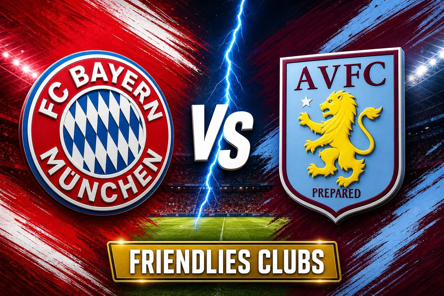 Bayern München x Aston Villa ao vivo — Friendlies Clubs