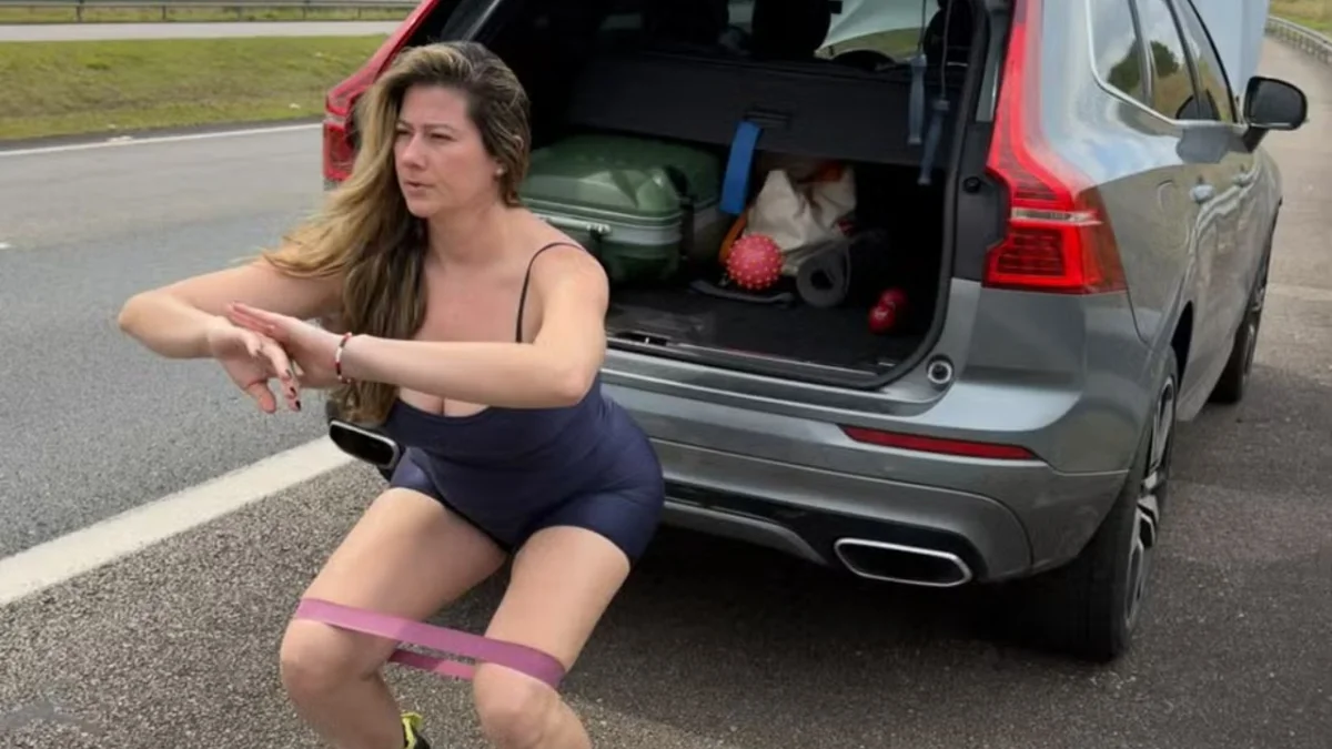 Bella Mantovani transforma porta-malas e perde quase 8 kg