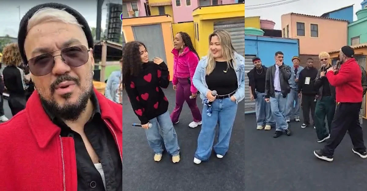Belo e Estrelas da Casa: passagem de som no Rock in Rio
