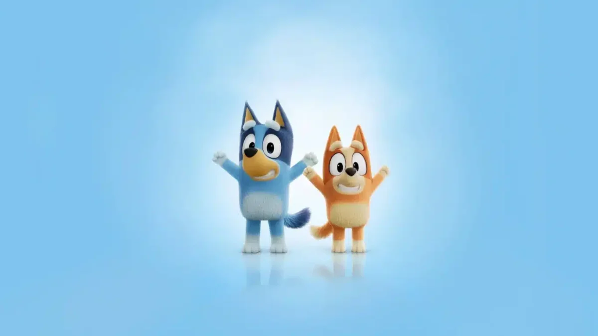 Bluey: Rodrigo Santoro e Mel Fronckowiak narram livros