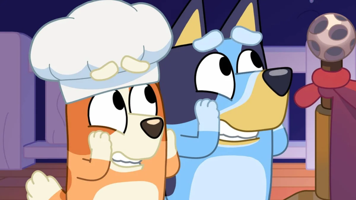 Bluey: série de 10 episódios mostra crianças em restaurantes