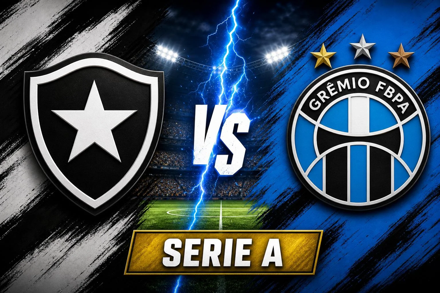 Botafogo x Gremio ao vivo — Serie A