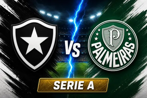 Botafogo x Palmeiras: onde assistir, horário e escalações (06/09)